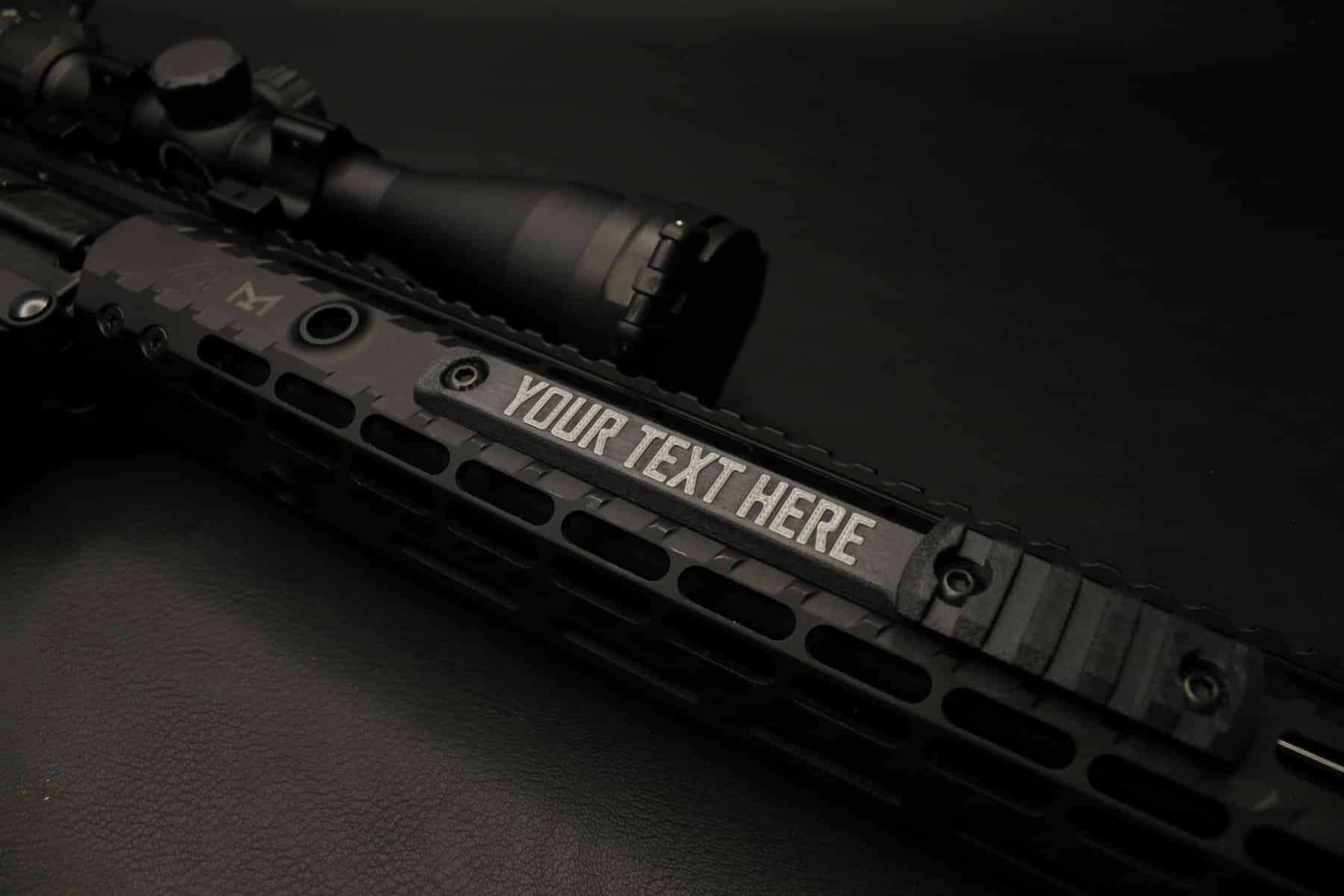 M-LOK GEN 2 XL TRAC Tag | Extended Accessory Rail & ID System (4-Slot) - Image 2