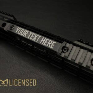 M-LOK GEN 2 XL TRAC Tag | Extended Accessory Rail & ID System (4-Slot)