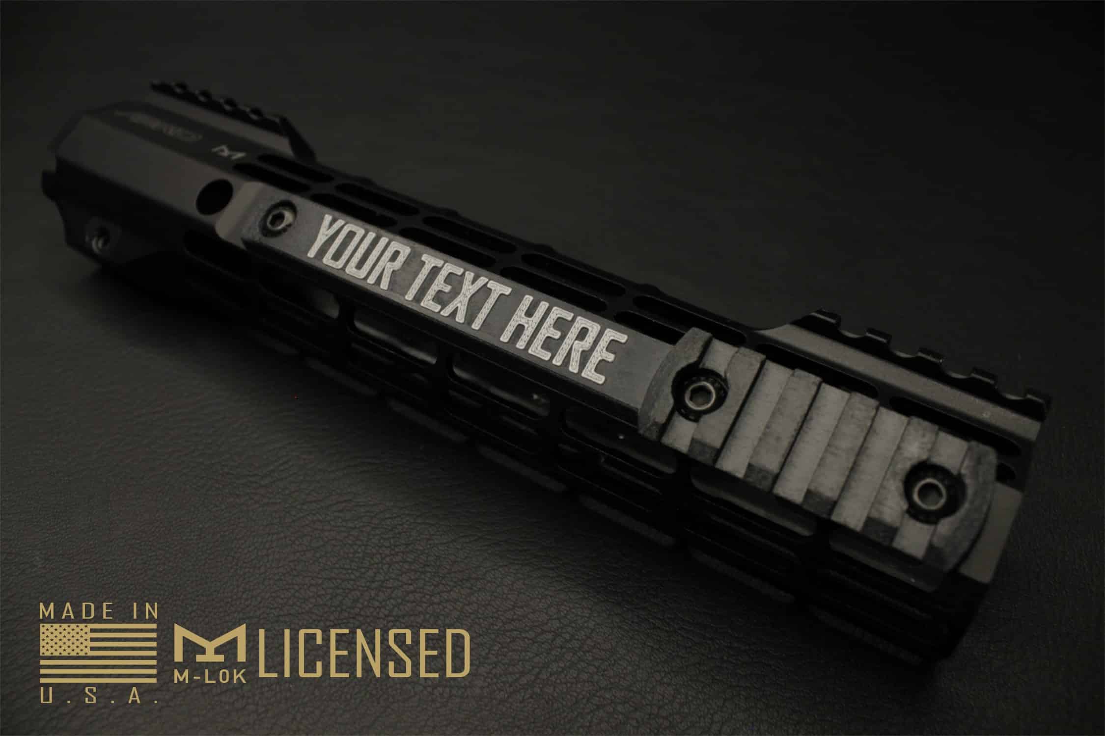M-LOK GEN 2 XL TRAC Tag | Extended Accessory Rail & ID System (4-Slot)
