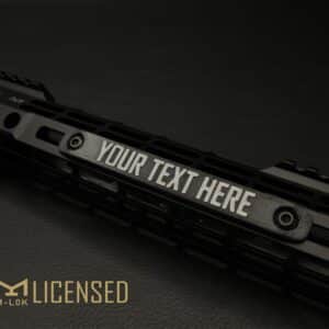M-LOK GEN 1 XL TRAC Tag | Extended ID System (3-Slot)