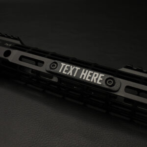 M-LOK GEN 1 TRAC Tag | Safety ID Tag & Protective Slot Cover
