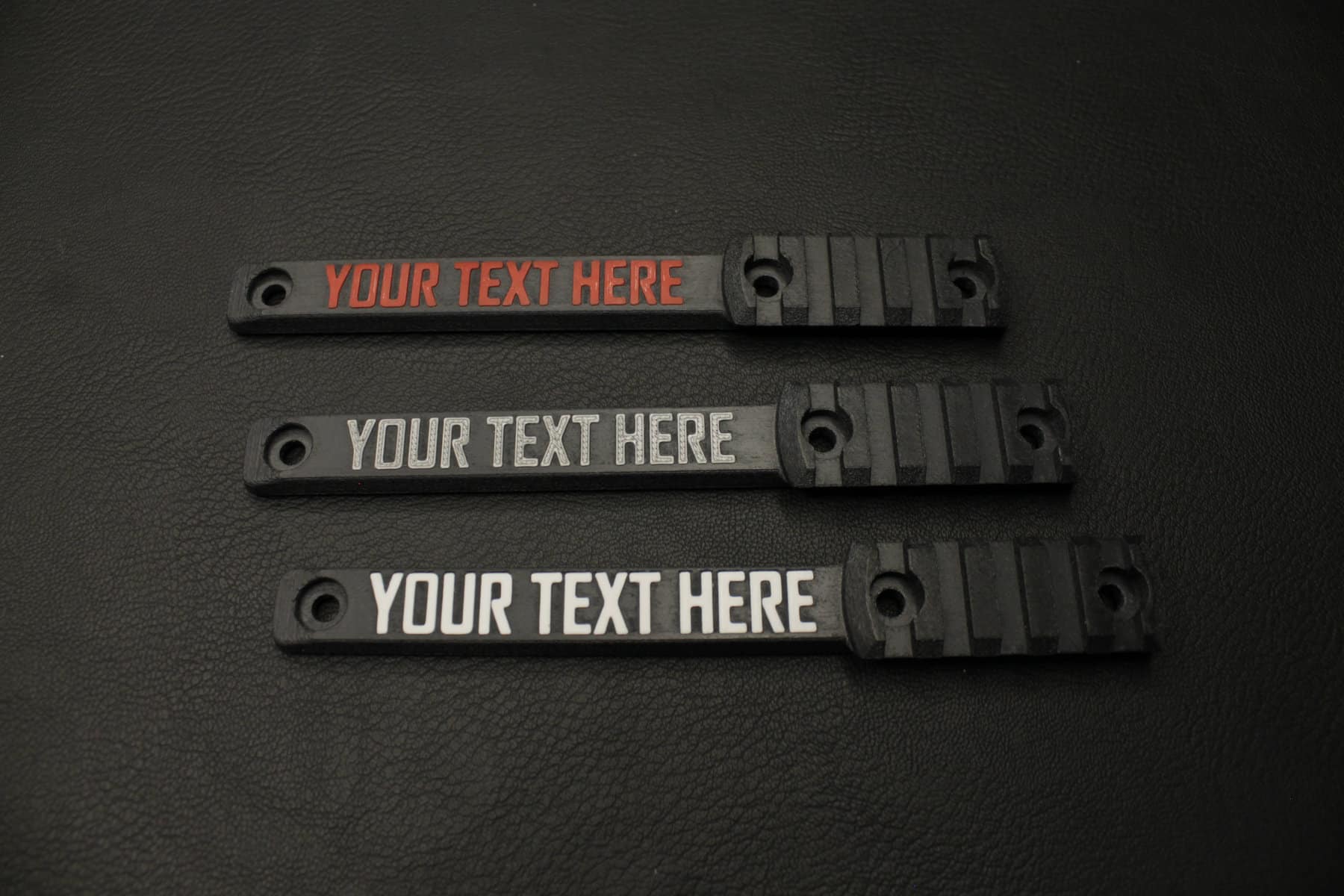 M-LOK GEN 2 XL TRAC Tag | Extended Accessory Rail & ID System (4-Slot) - Image 9