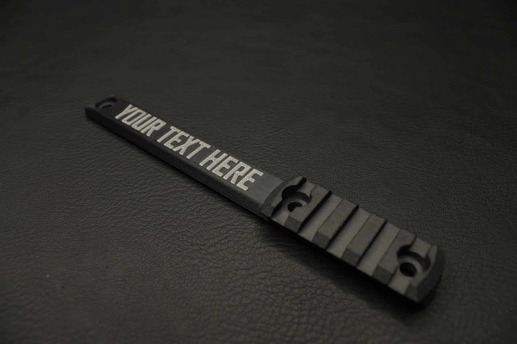 M-LOK GEN 2 XL TRAC Tag | Extended Accessory Rail & ID System (4-Slot) - Image 3