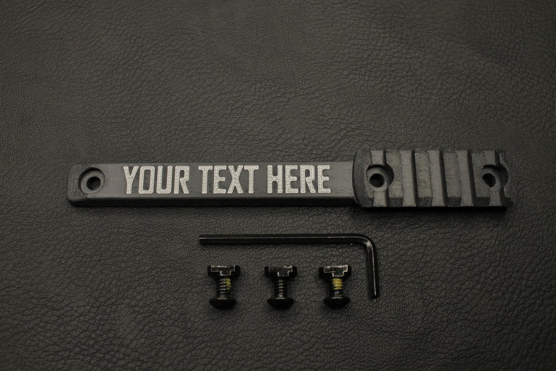 M-LOK GEN 2 XL TRAC Tag | Extended Accessory Rail & ID System (4-Slot) - Image 8
