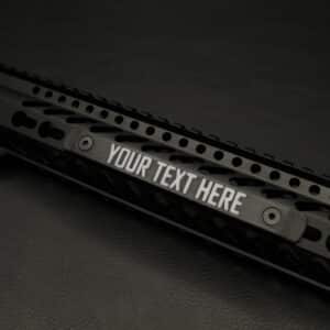 KeyMod GEN 1 XL TRAC Tag | Safety ID Tag & Protective Slot Cover