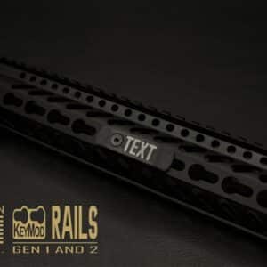 KeyMod GEN 1 Mini TRAC Tag | Low-Profile ID System (3-Slot)