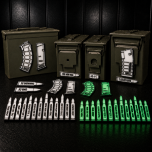 MAGTAG | Magnetic Ammo Can ID Tags (5-Pack)