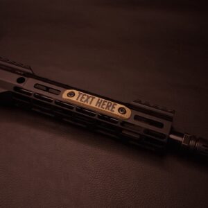 Carbon FDE M-LOK Gen 1 TRAC Tag | Safety ID Tag & Protective Slot Cover
